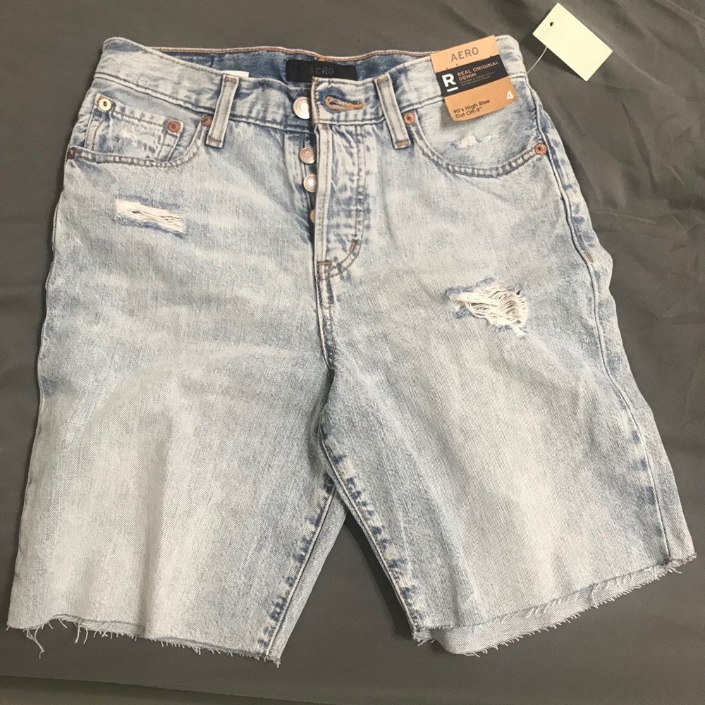 Brand New 90’s High Rise Cut Off-9 Shorts